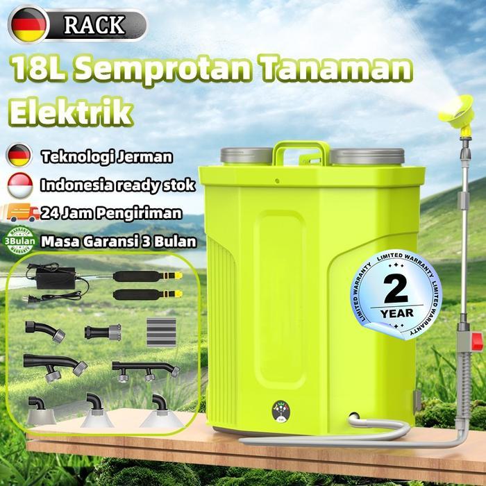 Jual Rack Sprayer Elektrik Manual 18L Liter Alat Semprot Tanaman ...