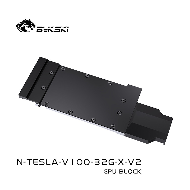 Jual Bykski GPU Cooling Block For NVIDIA TESLA V100 32GB FHHL All Metal ...
