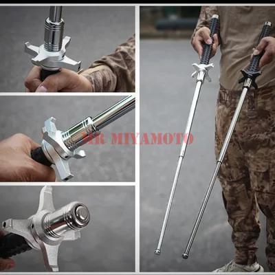 Jual [Ready] Baton Stick Automatic Telescopic OTOMATIS Solid Titanium ...