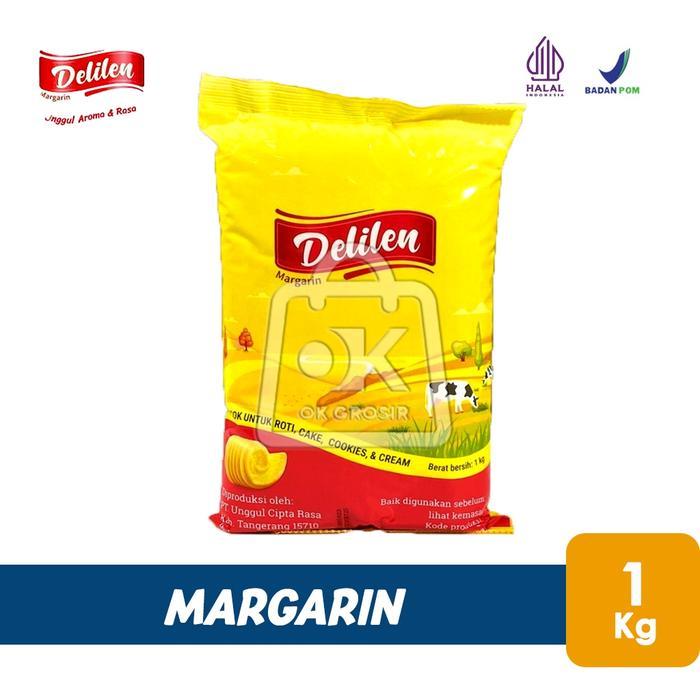 Jual Margarine DELILEN / Butter Replacer / Margarin Aroma Susu (1Kg ...