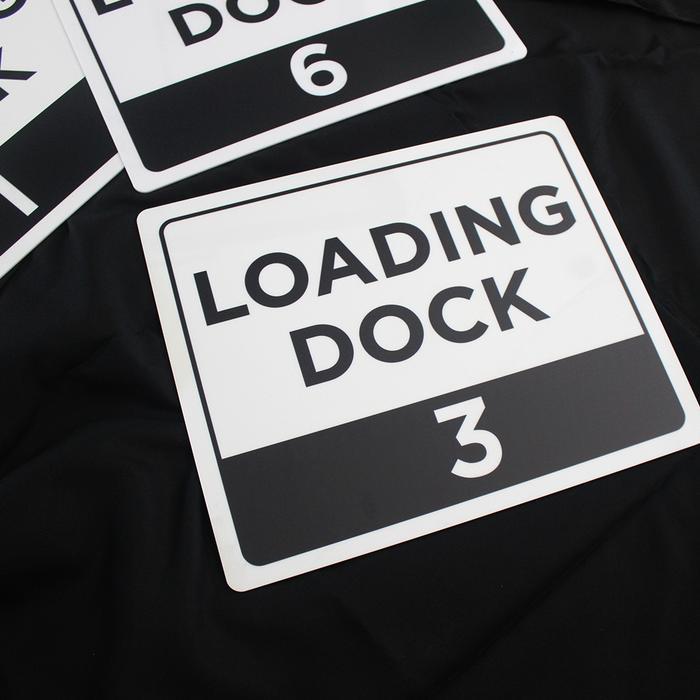 Jual Sign Loading Dock Acrylic Sign Board Akrilik | Shopee Indonesia