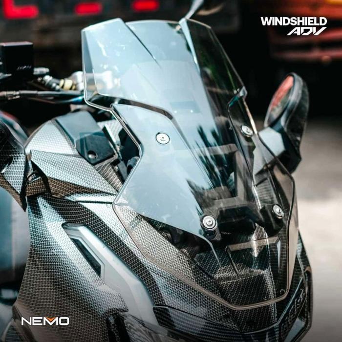Jual Windshield Visor Honda Adv 150 Adv 160 Nemo Baru | Shopee Indonesia