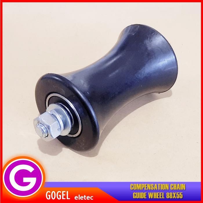 Jual Spare part lift/elevator compensating chain guide roller 88 55 ...