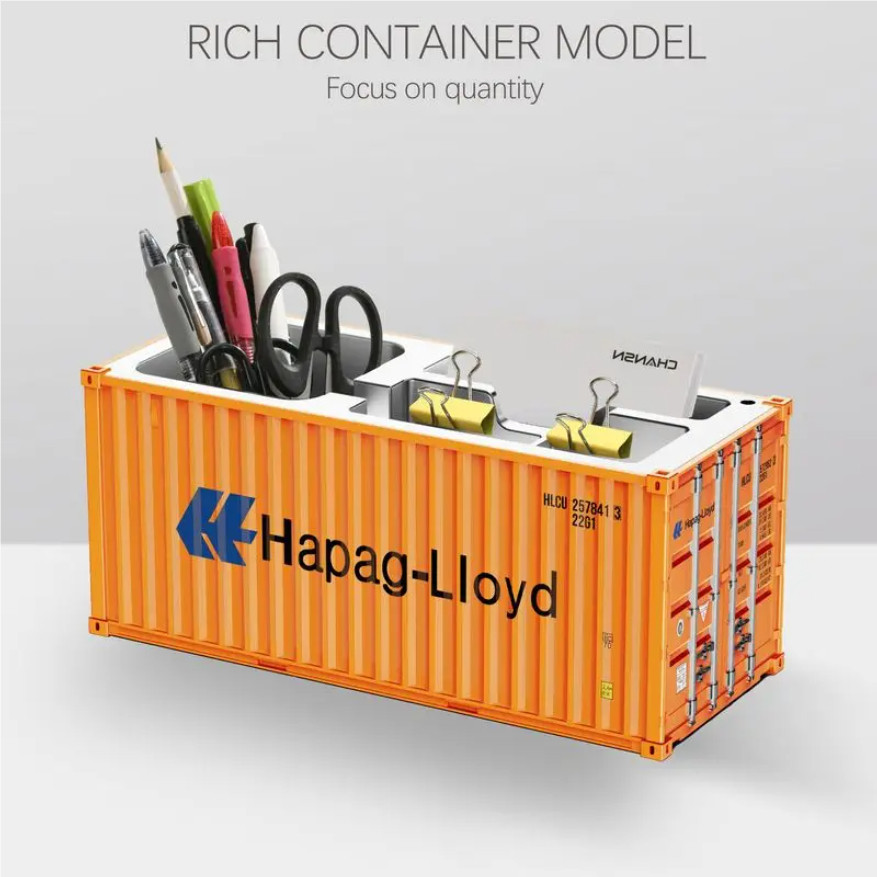 Jual Miniature Realistic Shipping Container Model Simple ...
