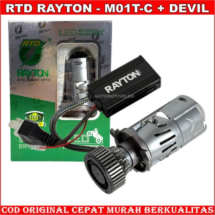 Jual Menarik Rayton - Original Mini Led Projector H4 M01T C Rtd Rayton ...