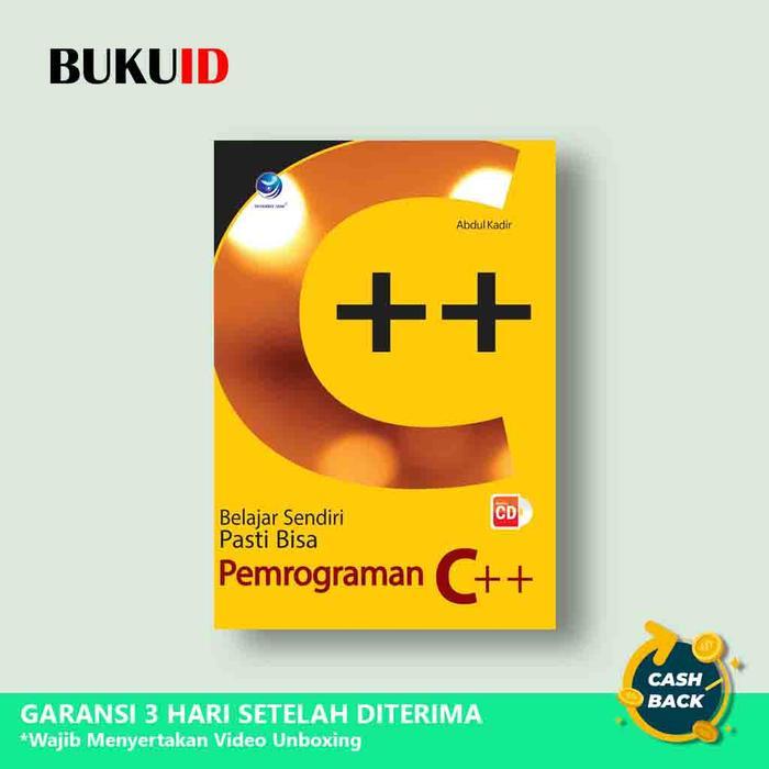Jual Buku Belajar Sendiri Pasti Bisa Pemrograman C++ (cd) | Shopee ...