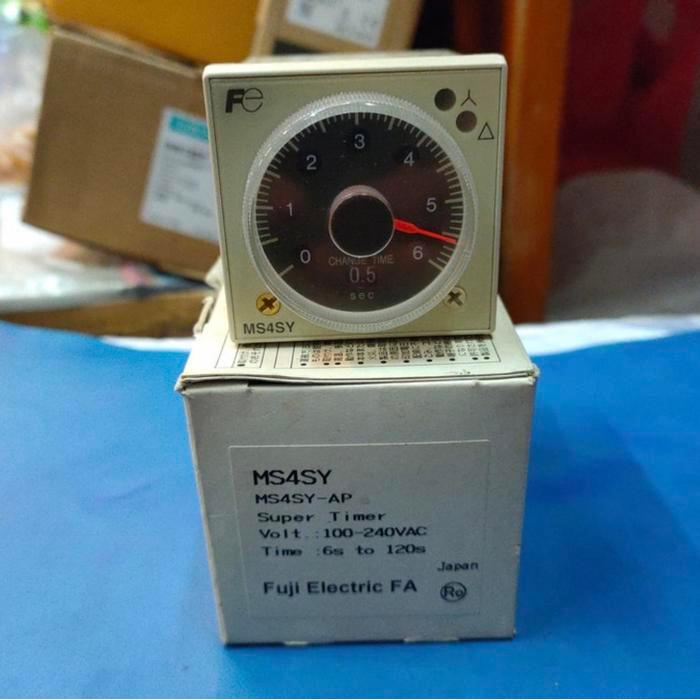 Jual Timer Fuji Star Delta Ms4Sy-Ap 100-240Vac | Shopee Indonesia