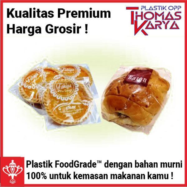 Jual Plastik Opp Roti Tawar 19X35 Cm Kemasan Jumbo Isi 100 Pcs | Shopee ...
