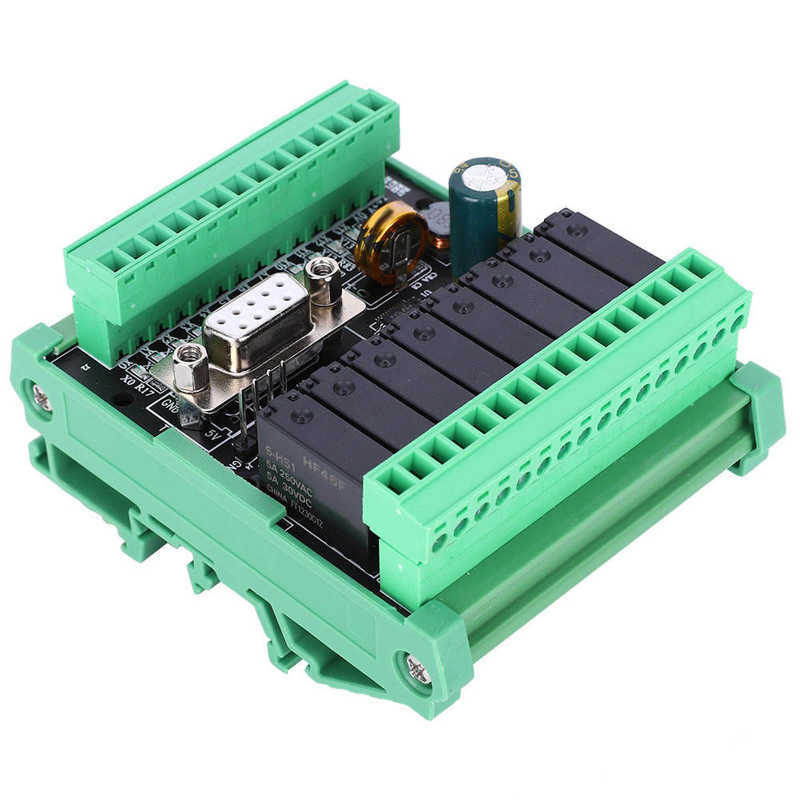 Jual PROMO FX2N-20MR-232 5A DC24V Power PLC Board With Shell Relay ...