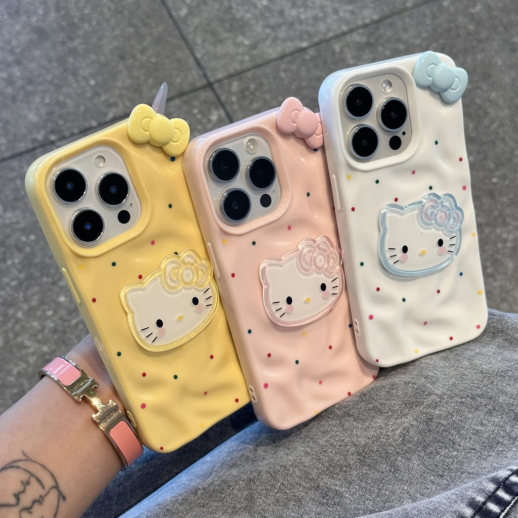 Jual Hello Kitty Fancy Dot Girl Casing Samsung A06 A16 A07 A17 A36 A14 ...