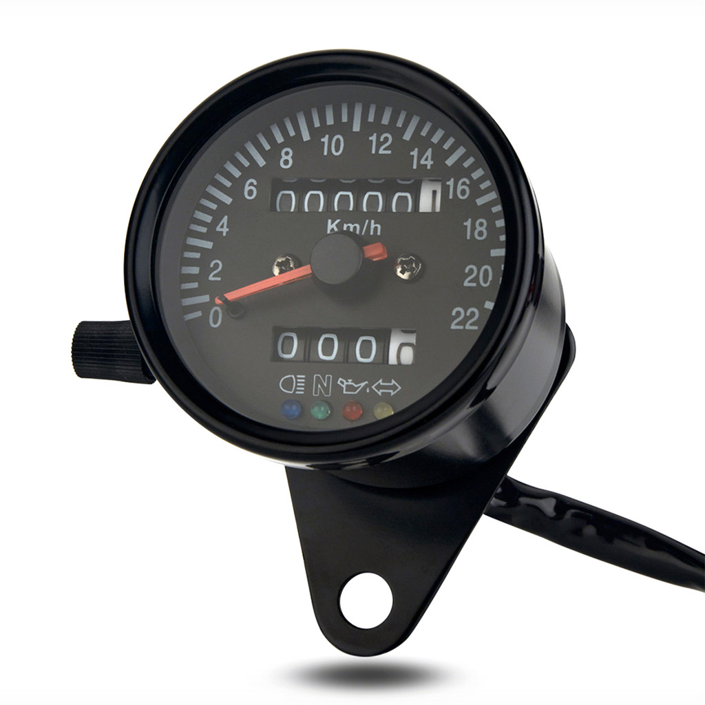 Jual Astridd Cafe Racer Retro Custom Motorcycle Mechanical Speedometer ...