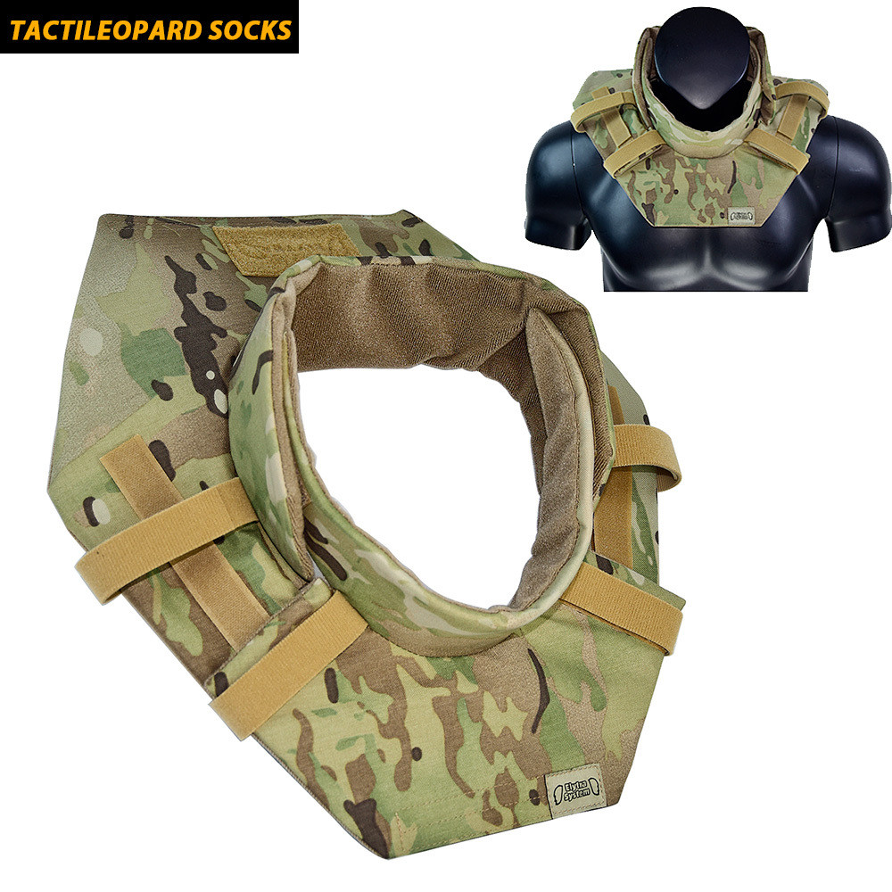 Jual Tactical Compact Neck Guard For Plate Carrier Adjustable Collar ...