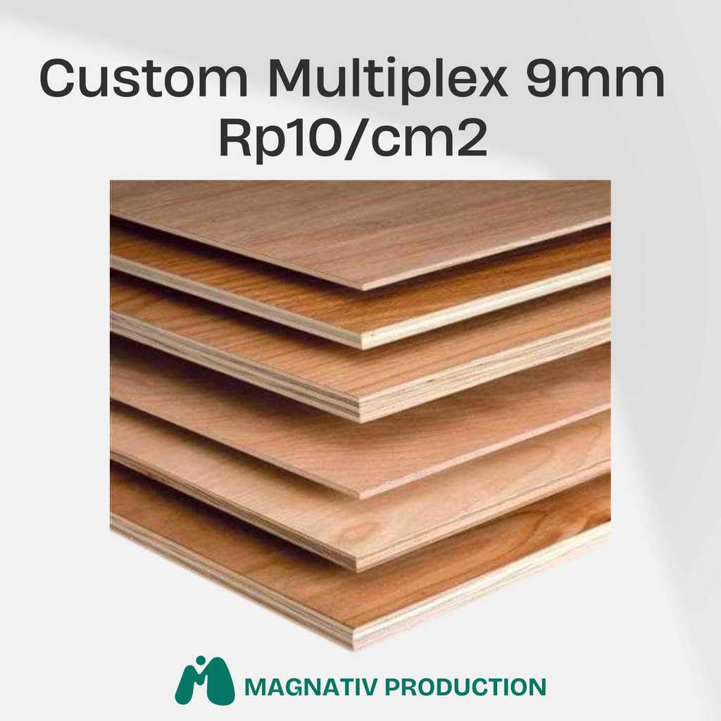 Jual Custom Triplex 9mm 11perak/cm2 Harga per cm2 (BACA DESKRIPSI ...