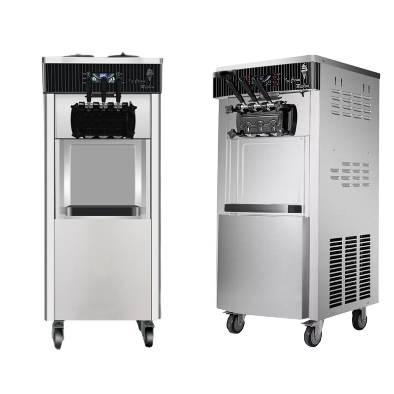 Jual Ice Cream Machine Commercial Automatic Cone Machine Vertical Soft ...