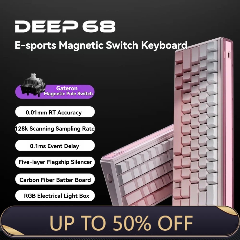 Jual EWEADN DEEP68/80 Magnetic Switch Keyboard Wired Hot-Swap RGB ...