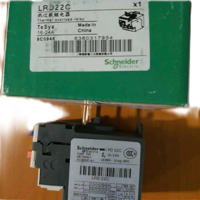 Jual Schneider Terminal Overload Lrd22 16-24A 6Kv Harga Spesial ...