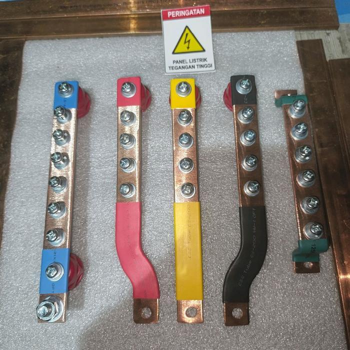 Jual Busbar 320 Rstn + Ground Panjang 20 Cm Untuk Mccb 125 | Shopee ...