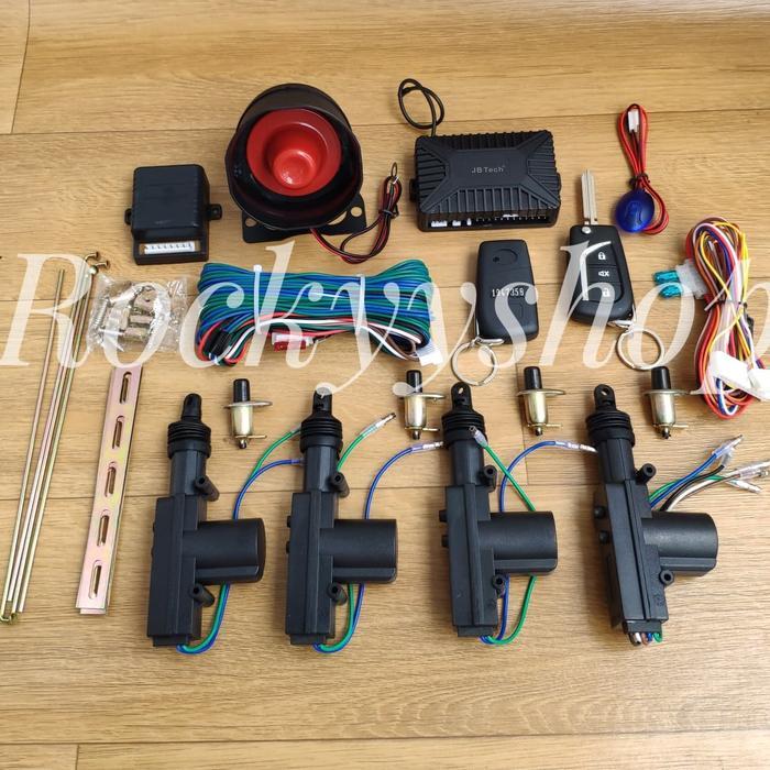 Jual Paket alarm mobil model kunci innova reborn Central lock dan ...