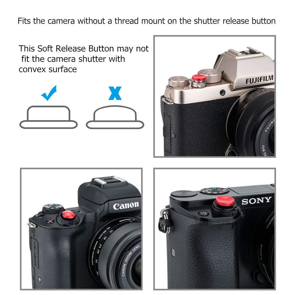 Jual 2x Camera Shutter Release Button Cap Sticker For Sony Panasonic ...