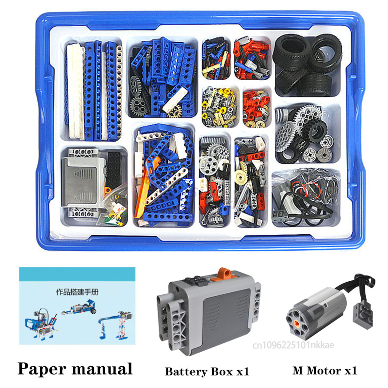 Jual STEM 9686 Educational Set Technical Simple and Motorized Building ...