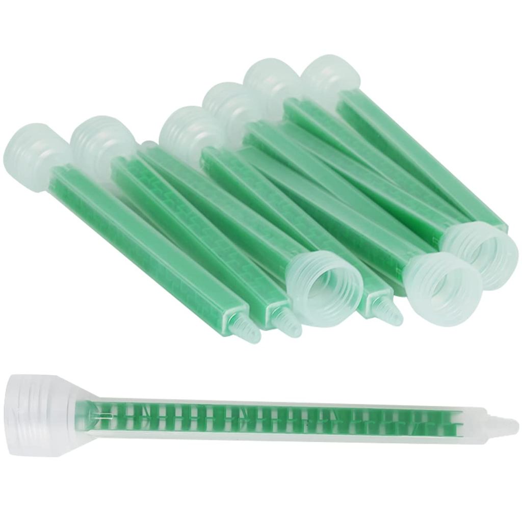 Jual 20PCS/50Pcs Epoxy Mixing Nozzle 6.3 inch Mixer Plastic Resin ...