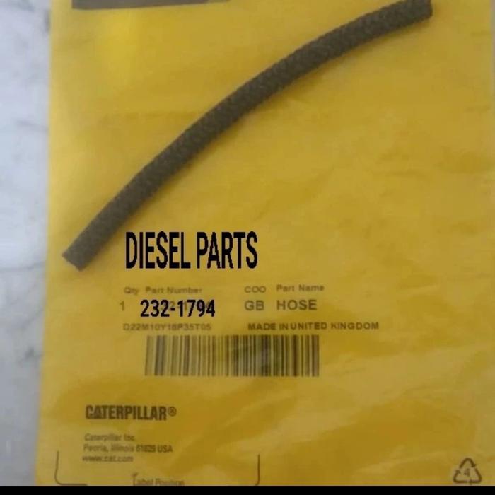 Jual HOSE INJECTOR 232-1794 2321794 SPAREPART ALAT BERAT EXCAVATOR ...