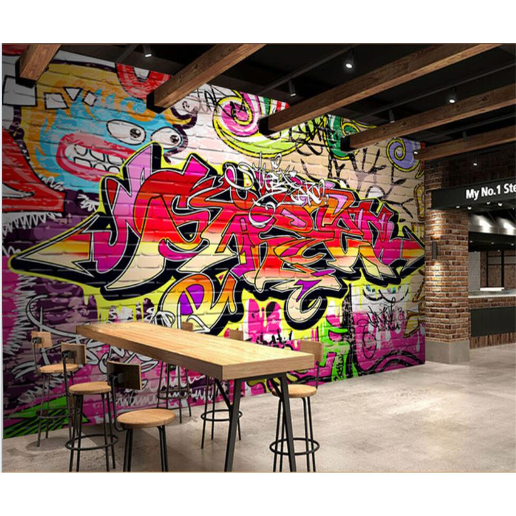 Jual Wallpaper Graffiti 3D Terlengkap & Harga Terbaru Juni 2026 ...