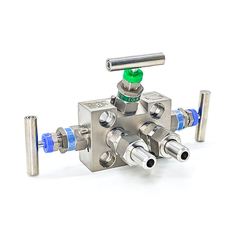 Jual Manifold Assembly 3 Valve Swagelok Three Way Manifold Instrument ...