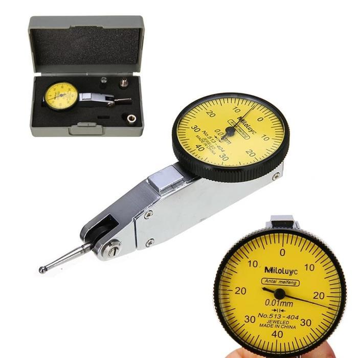 Jual Dial Indicator Test Dial Indikator Level Gauge 0-0.8Mm. 0.01Mm ...