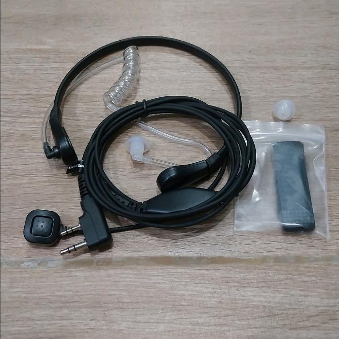 Jual headset ht model throat touring buat ht texas quansheng comteck ...