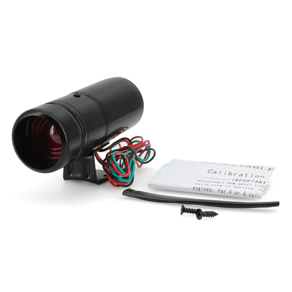 Shift Light 11000Rpm,Tacho Gauge Shift Light,Gauge Warning Shift Light Red 1000?11000 Adjustable Modification Universal for Racing Modified Cars Shift Light 11000Rpm,Tacho Gauge Shift Light,Gauge Warning Shift Light Red 1000?11000 Adjustable Modification Universal for Racing Modified Cars