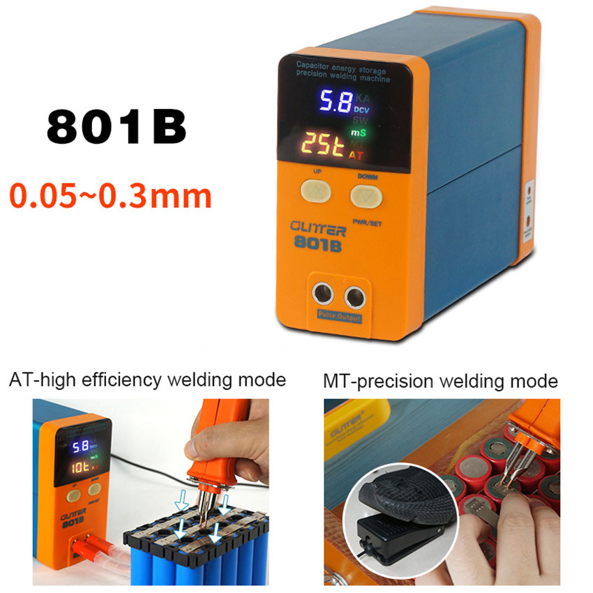 Jual BELI SEKARANG 801A 801B Spot Welder 18650 Battery Mini Spot Welder ...