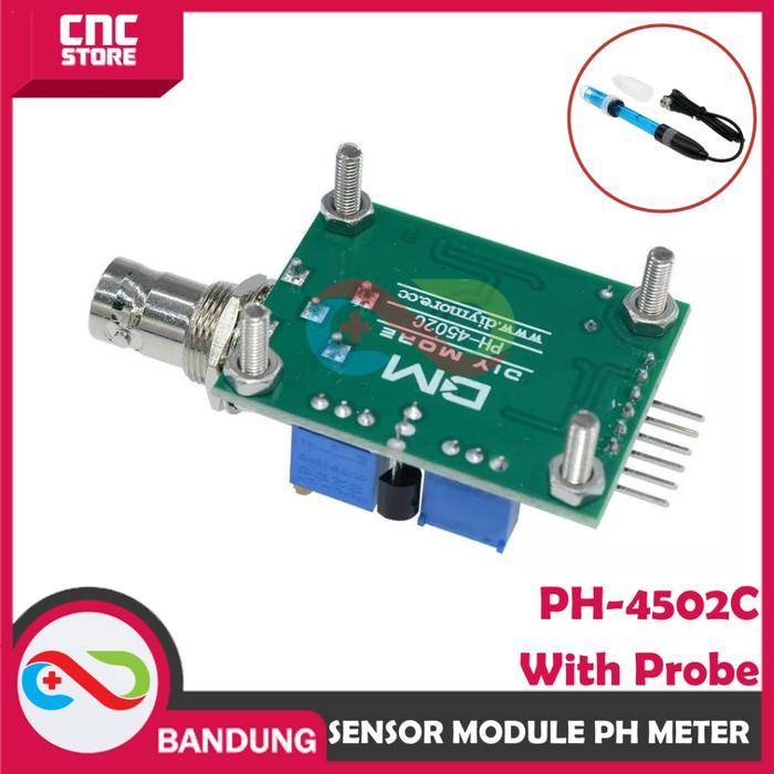 Jual "New" Sensor pH Meter Module PH-4502C Probe Electrode untuk ...