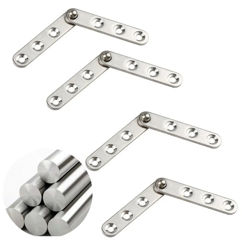 Jual 2/6pcs 360 degree rotating hinge wardrobe rotating hinge, cabinet ...