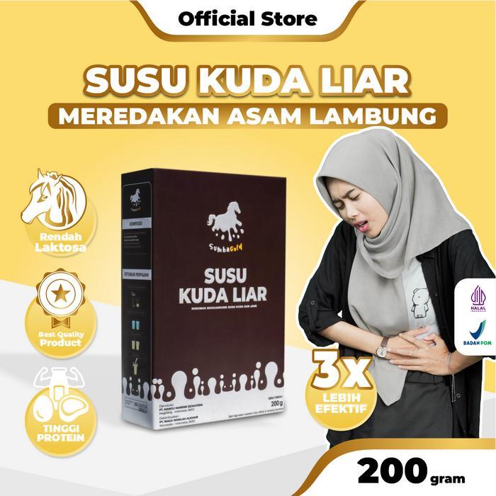 Sumba Gold Susu Kuda - Bantu Meredakan Asam Lambung - 1 Box