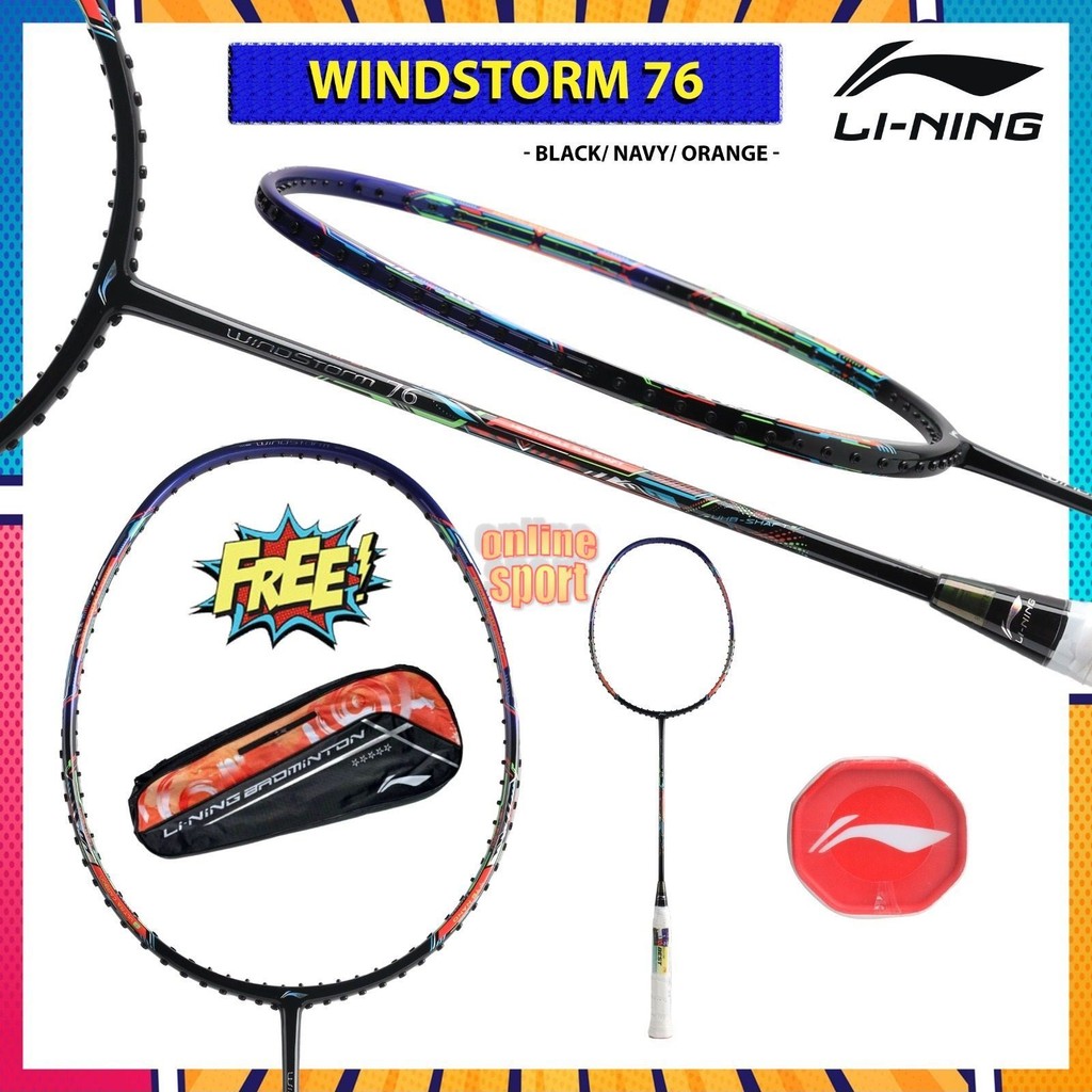 Jual LINING Windstorm 76 / WS 76 Raket Badminton / Bulutangkis ...