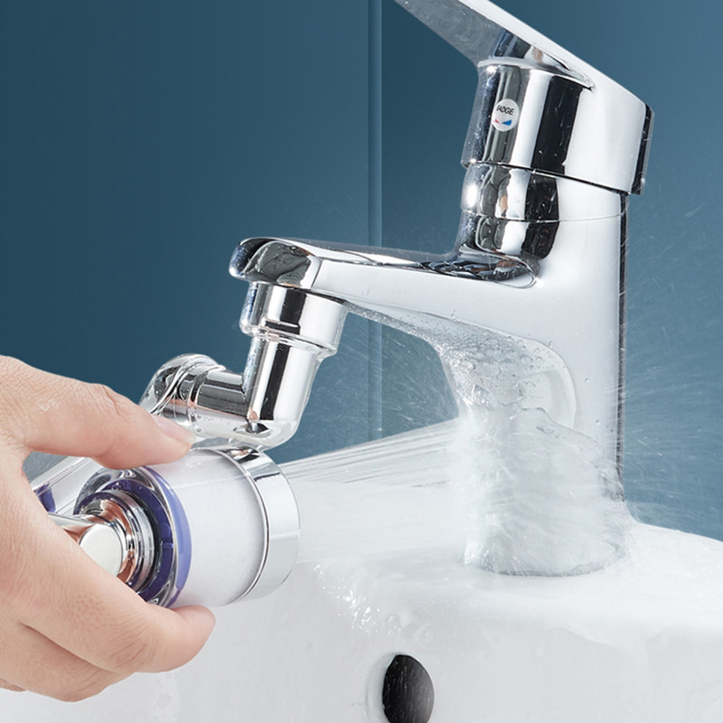 Jual Universal 1080 Rotation Faucet Sprayer Head For Kitchen Washbasin ...