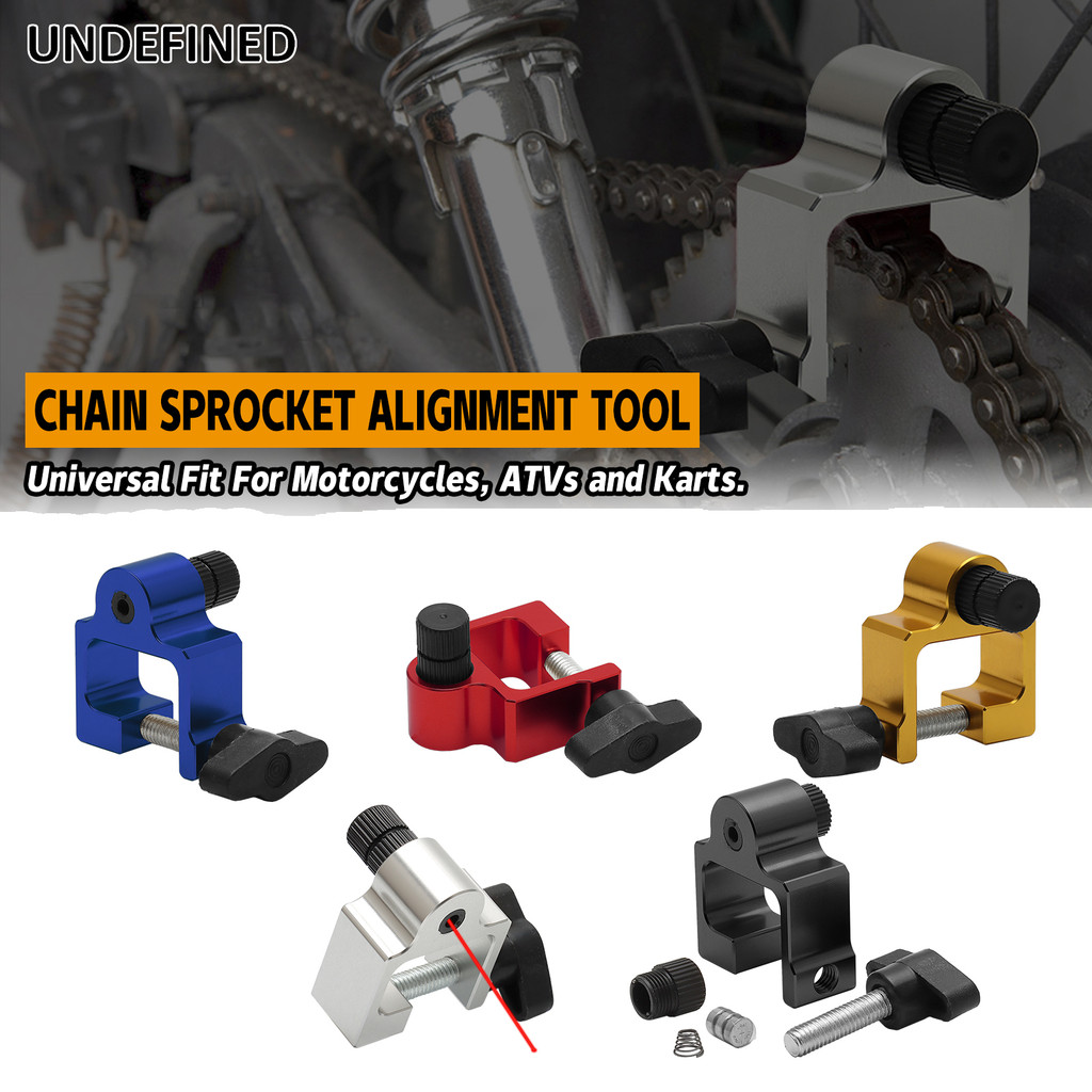 Jual Universal Motorcycle Chain Laser Sprocket Alignment Tool ATV Chain ...