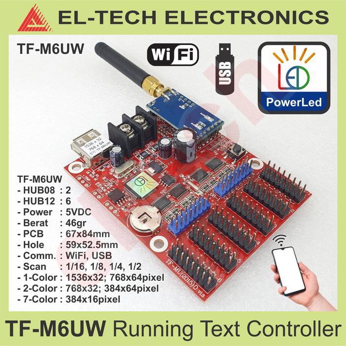 Jual Controller Running Text CPU Kontrol Processor Perangkat Display ...