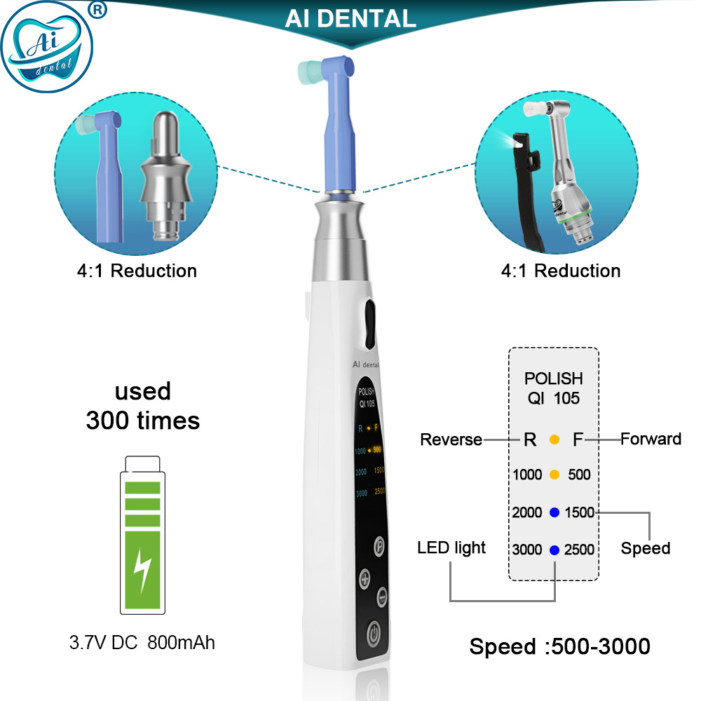 Jual Dental Prophy Handpiece Cordless Electric Polishing Motor For ...