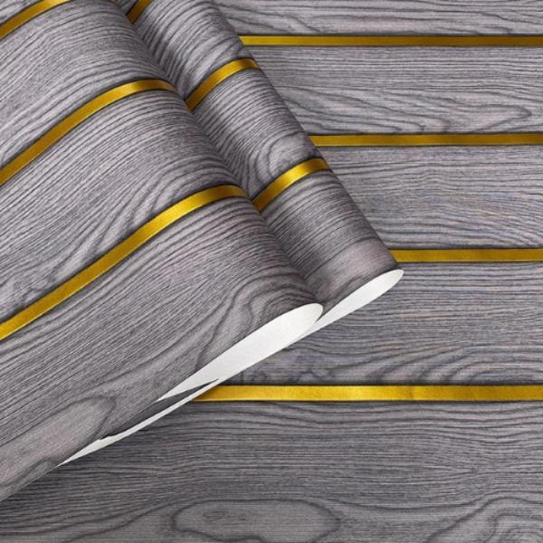 Jual Stiker Dinding PVC Motif Kayu Ukuran 45cm x 4 Meter - Kertas ...