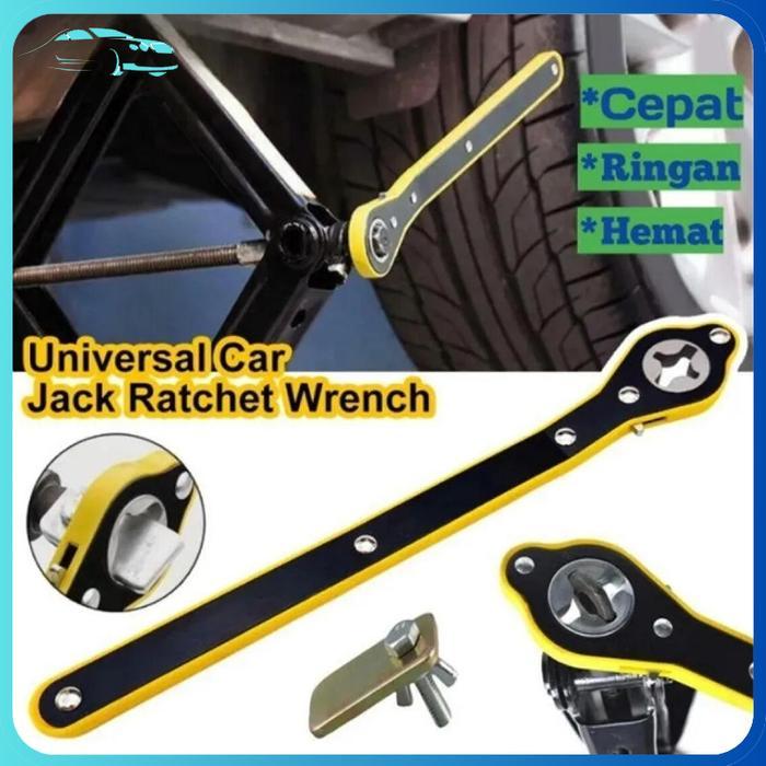 Jual mobildageKunci Ratchet Wrench untuk Jack Ratchet Wrench Besi ...