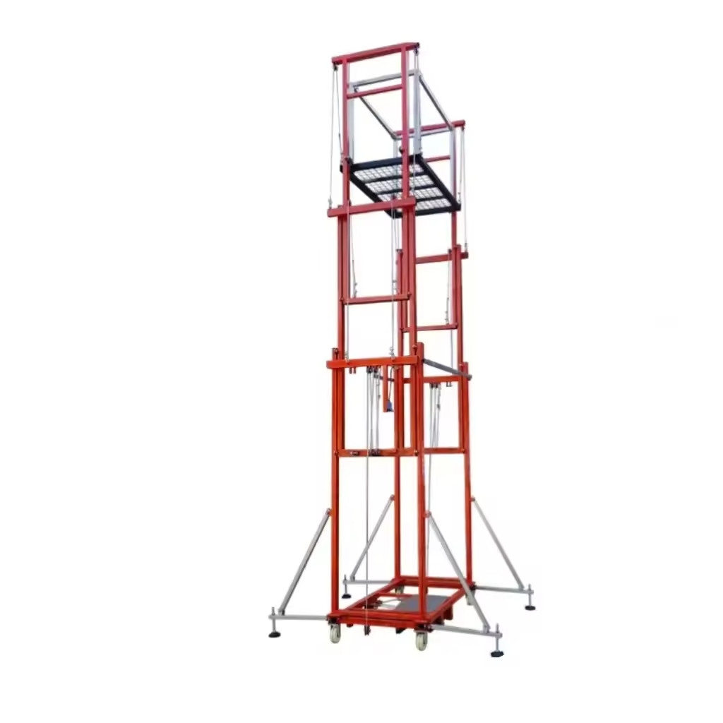 Jual 500kg 15m New Folding Adjustable Portable Electric Scaffold Lift ...