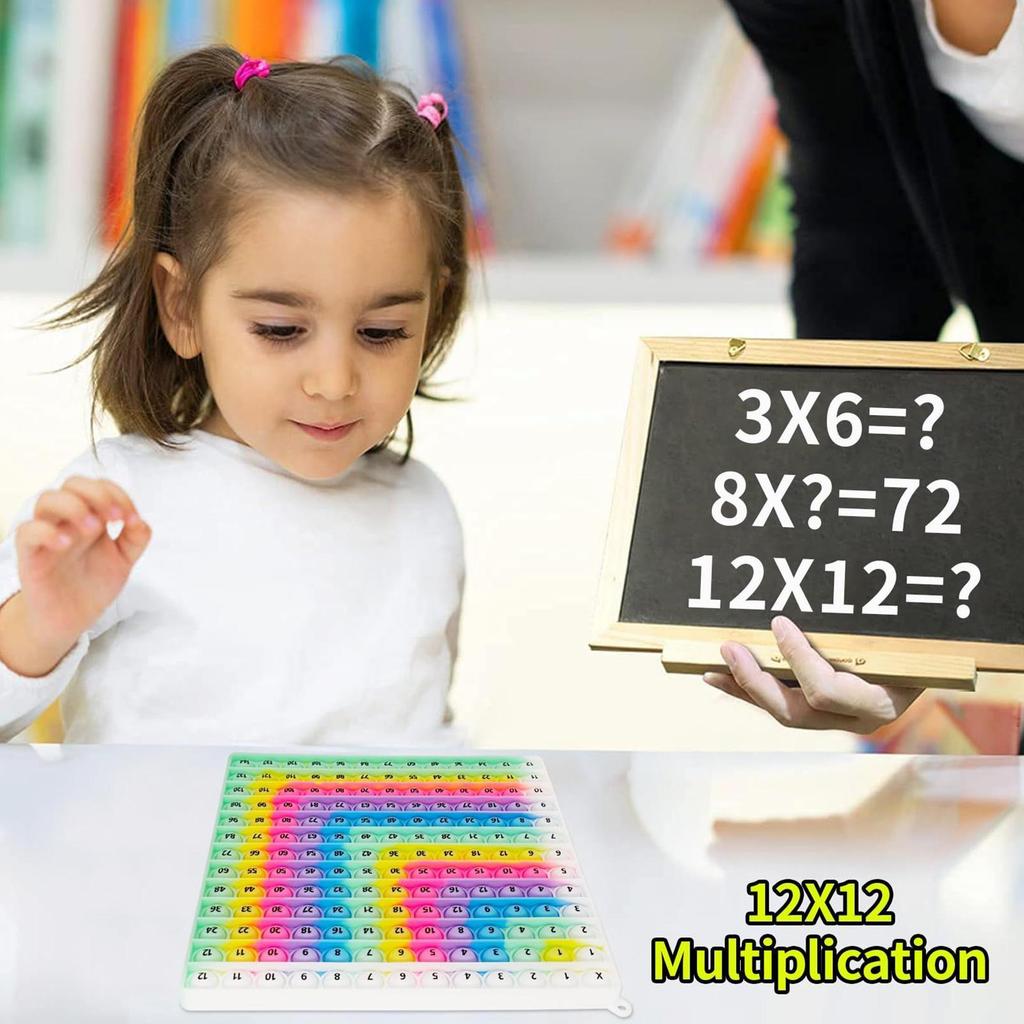 Jual Multiplication Math Games Press Chart Educational Games Kids Math ...