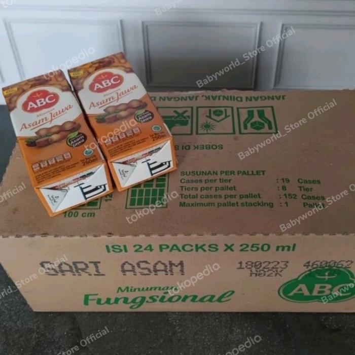 Jual ABC minuman ASEM JAWA Slim citra rasa asam jawa 250ml ( 1 dus 24 ...