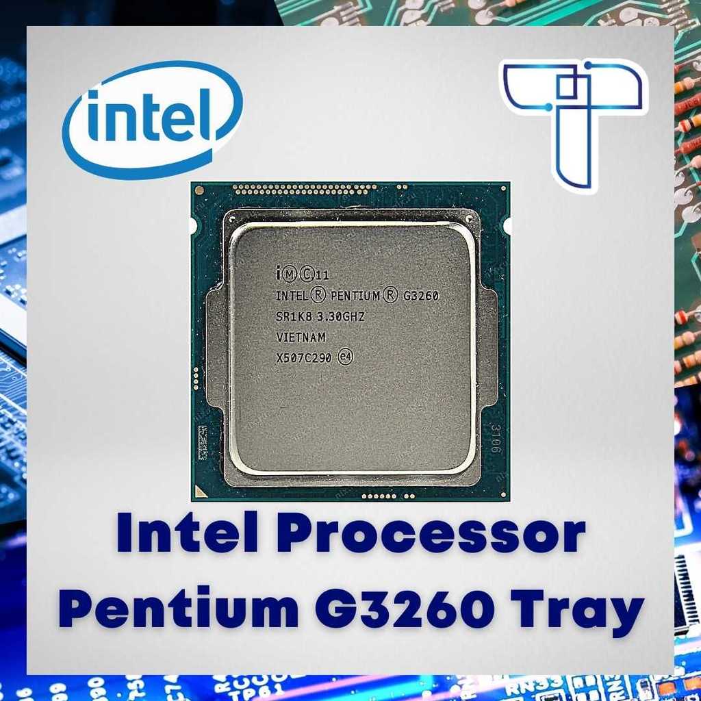 Jual Intel Pentium Gold G3260 Tray Processor Original - 3.30 GHz ...