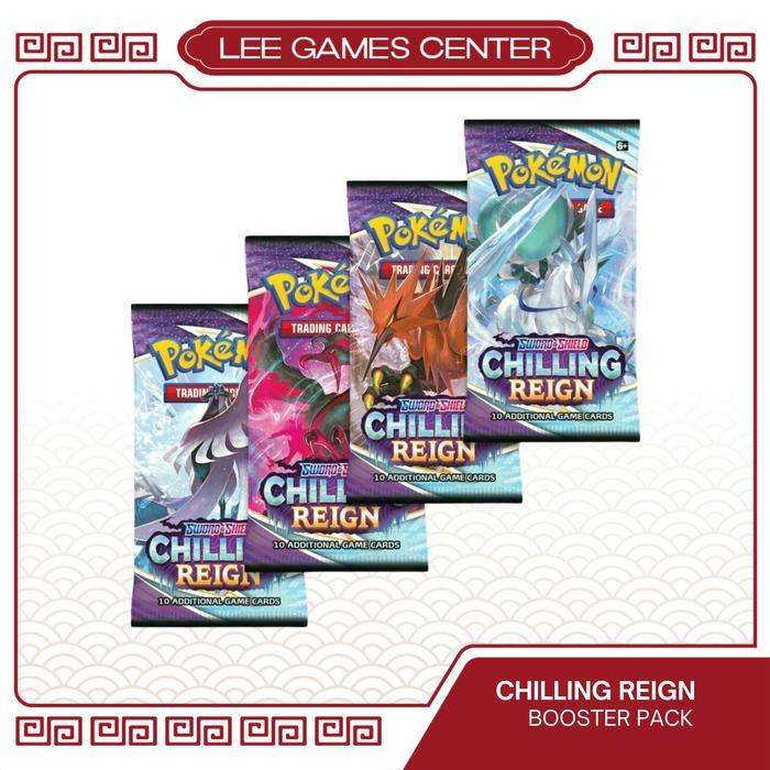 Jual Chilling Reign Booster Pack English Pokemon Trading Card Game ...