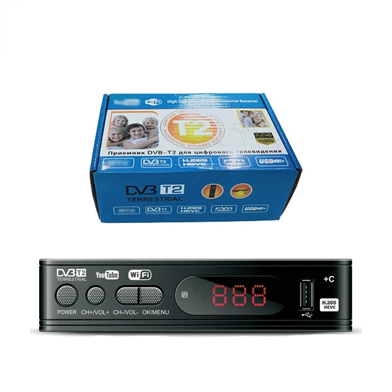 Jual DVB T2 Digital Terrestrial Receiver TV BOX H.265 HD TV Tuner ...