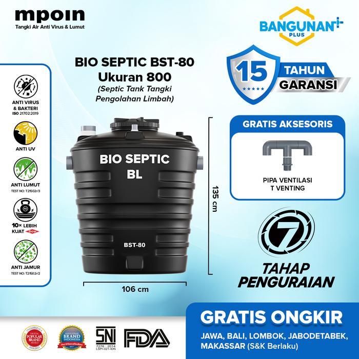 Jual SEPTIC TANK TANGKI PENGOLAHAN LIMBAH MPOIN BIOPLUS pasti promo ...