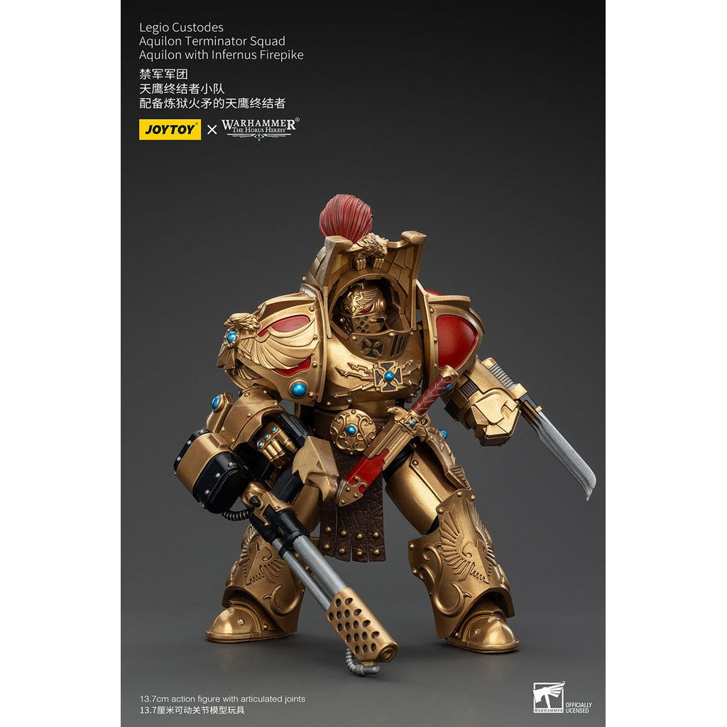 Jual JOYTOY Warhammer 30K 1/18 Legio Custodes Aquilon Terminator Squad ...